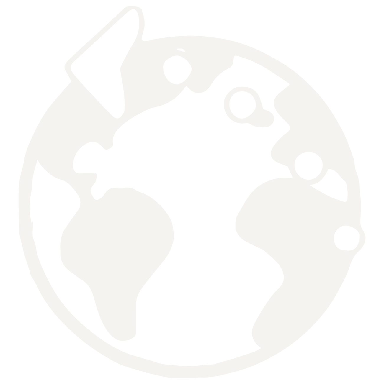 Global Creation Foundation white globe logo